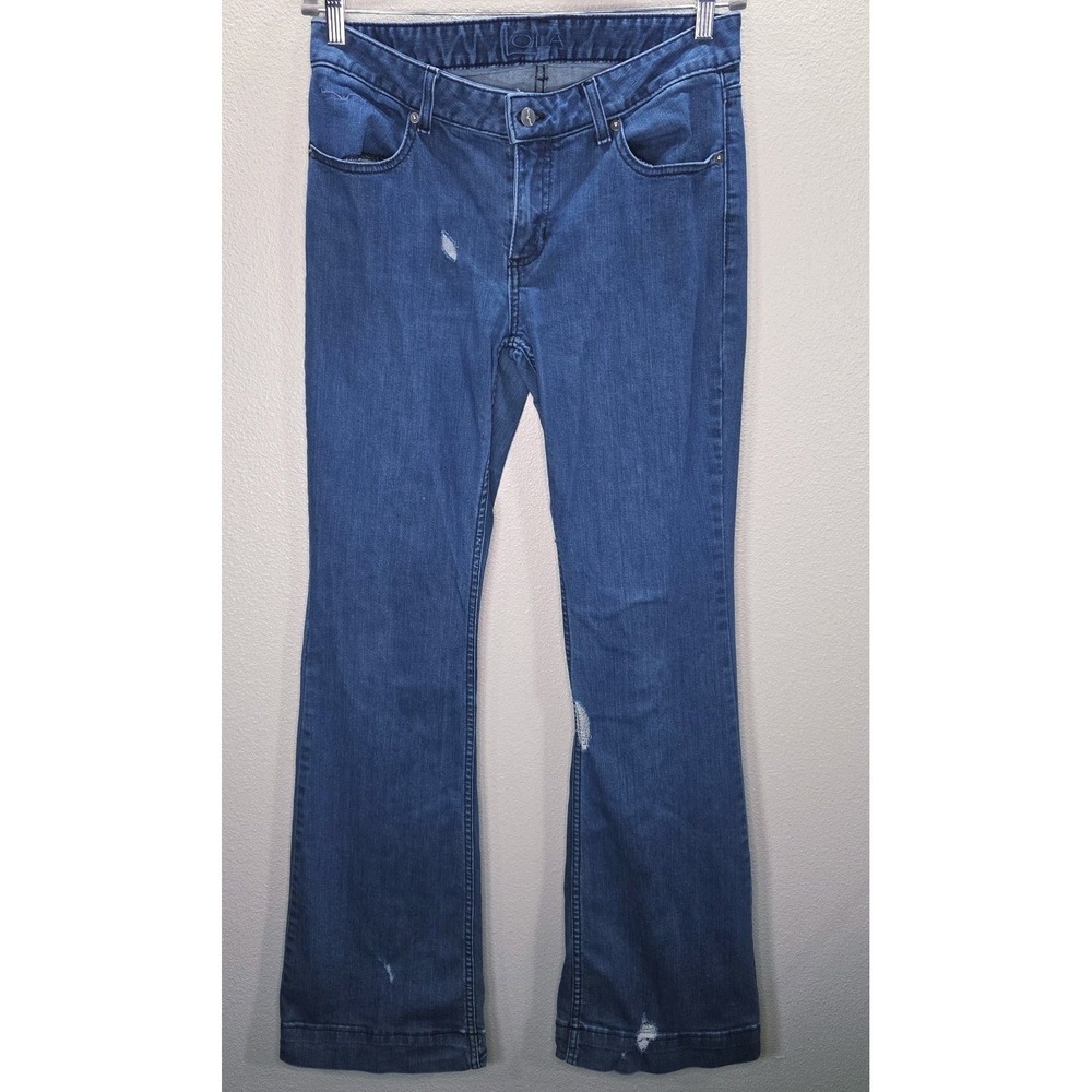 Kimes Ranch Lola Jeans Womens 8x34 Bootcut Western Denim USA 32x32 Medium Wash
